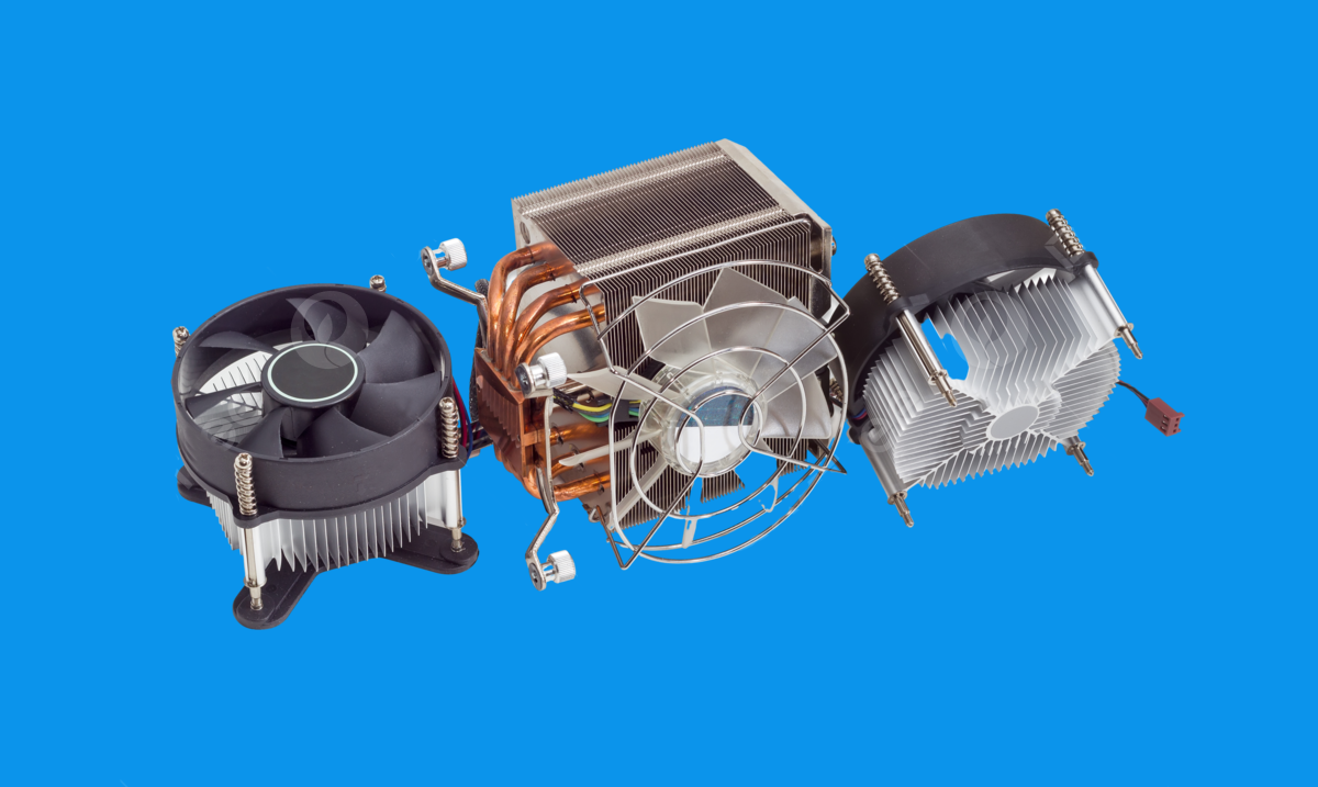 Heatsink cooling fan giúp phân tán nhiệt hiệu quả