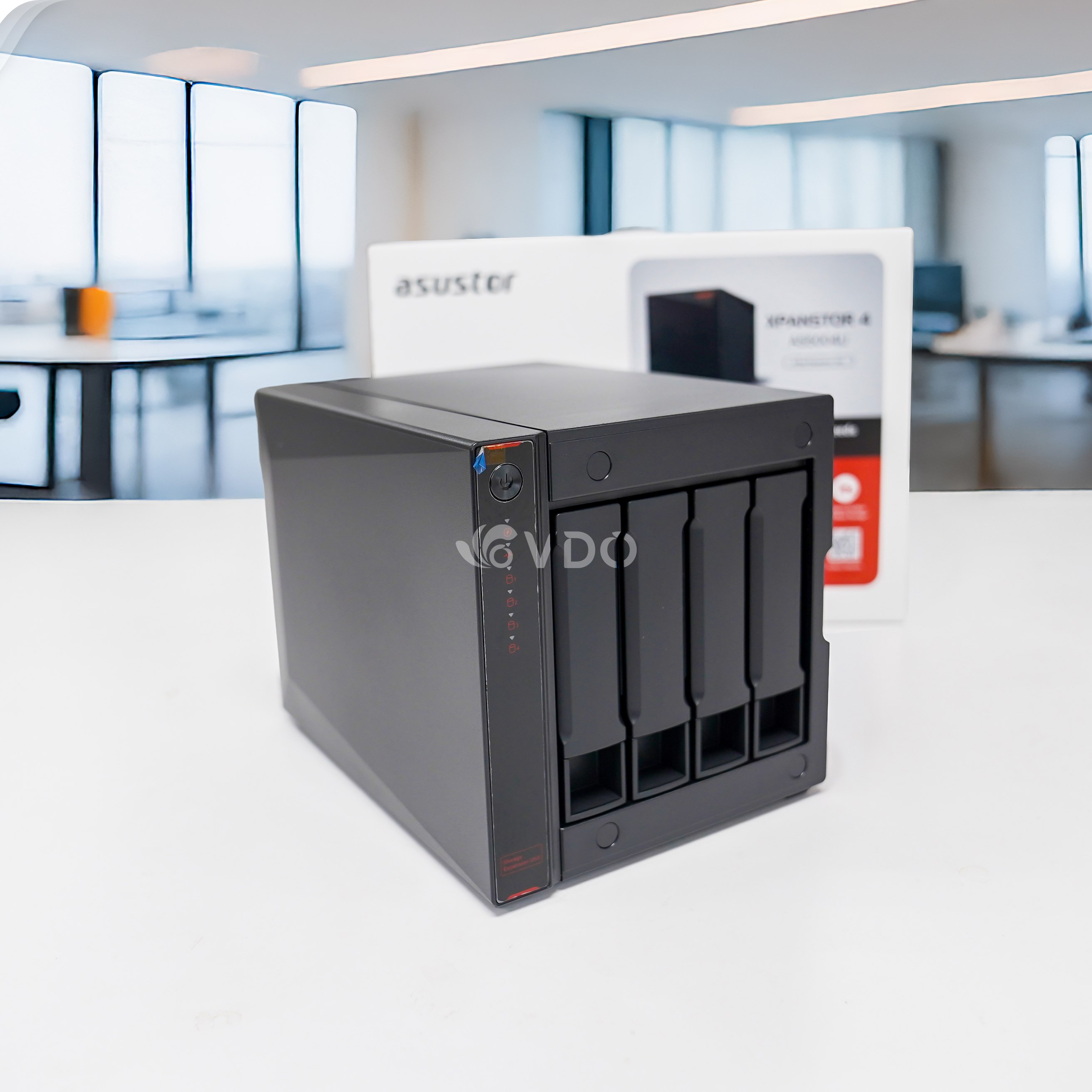 ASUSTOR AS5004U Xpanstor 4 – Giải pháp mở rộng lưu trữ NAS toàn diện, tốc độ cao và tiết kiệm điện