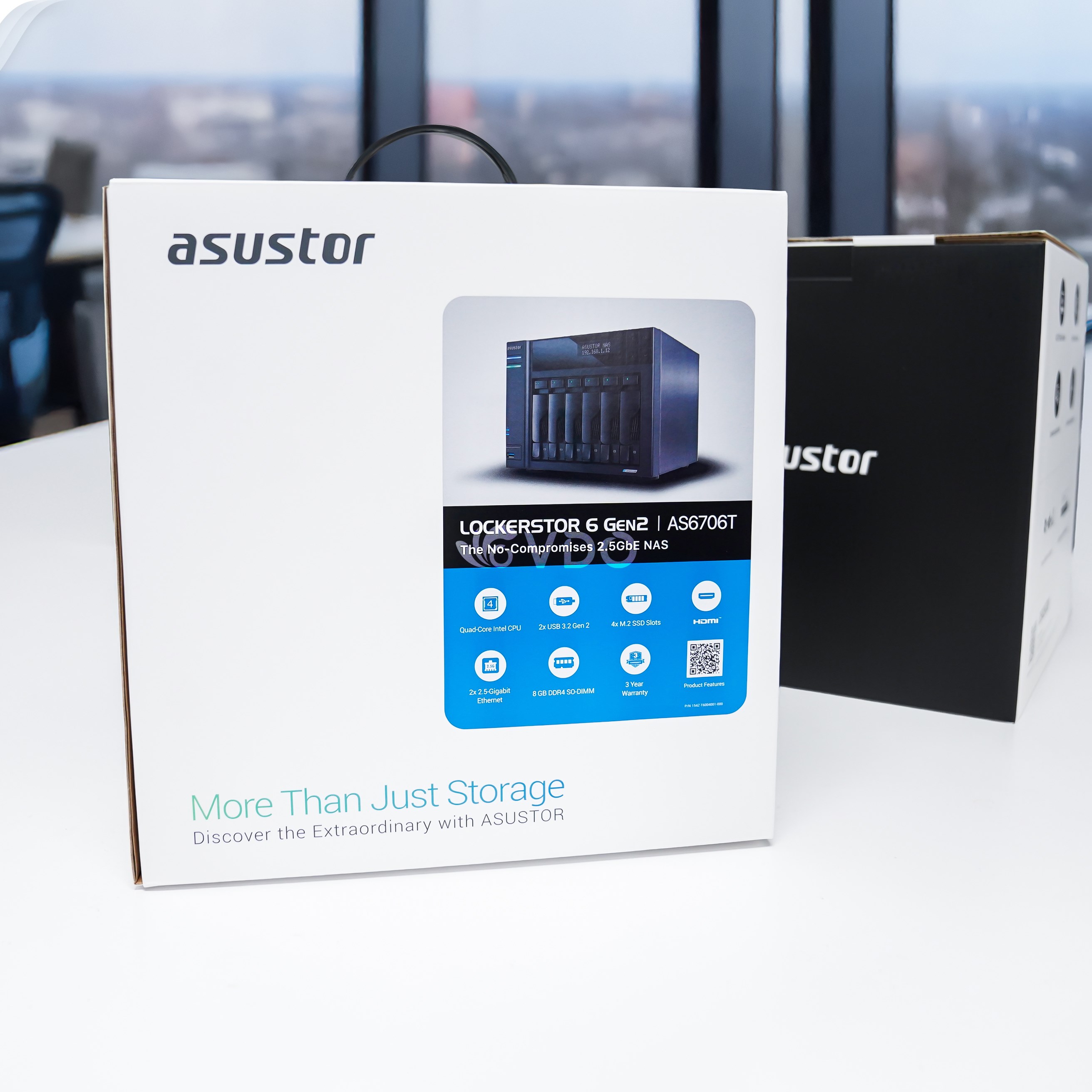 Asustor AS6706T – Giải pháp NAS 6 khay tối ưu cho người sáng tạo và doanh nghiệp hiện đại