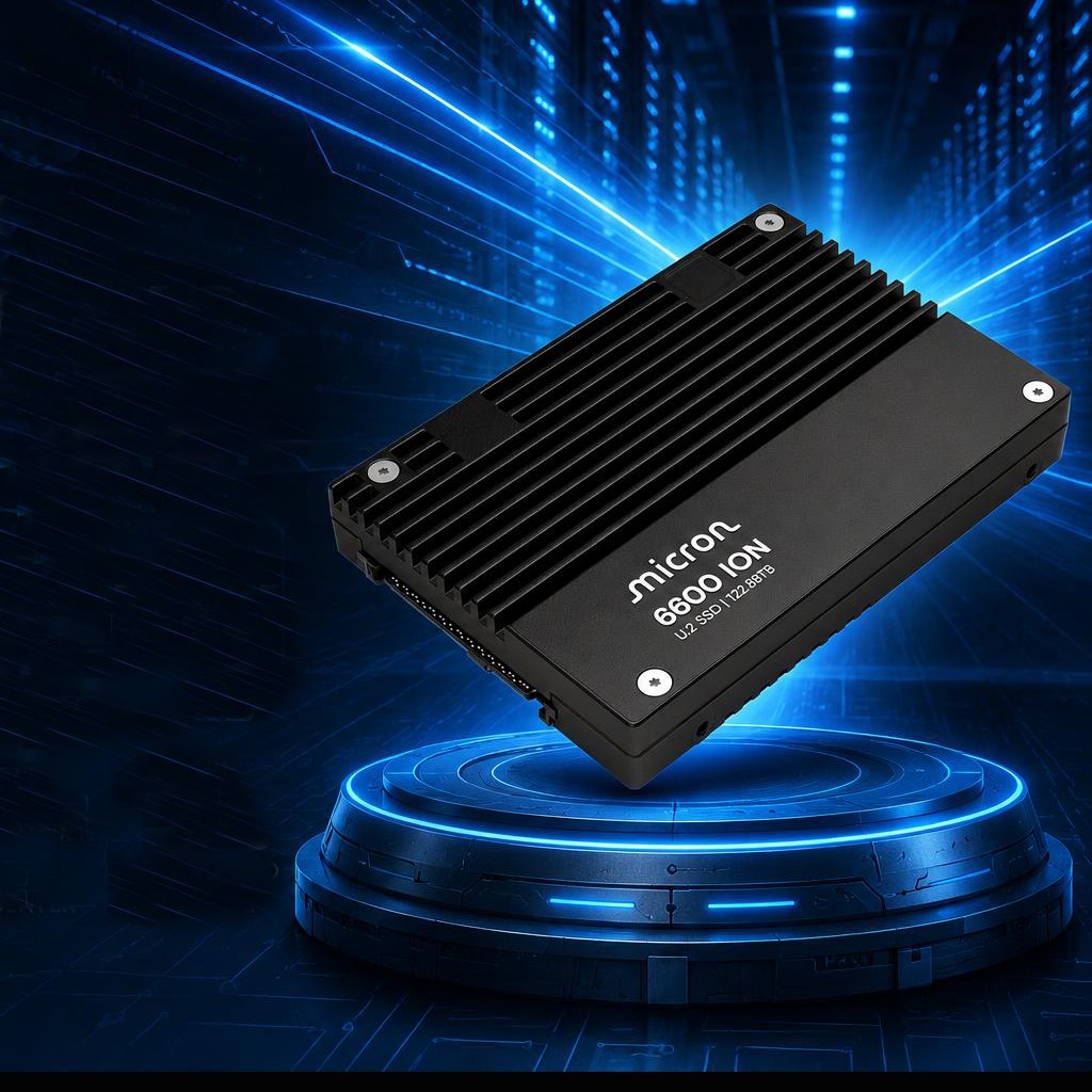 Micron Technology vừa chính thức xuất xưởng Micron 6600 ION 245TB SSD