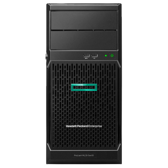 Máy chủ HPE ML30 Gen10+ 4LFF NHP CTO Svr / Xeon E-2324G FIO CPU,16GB 1Rx8 PC4,1TB SATA 7.2K, 350W