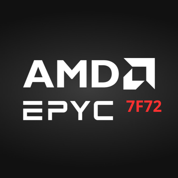 CPU AMD EPYC 7F72